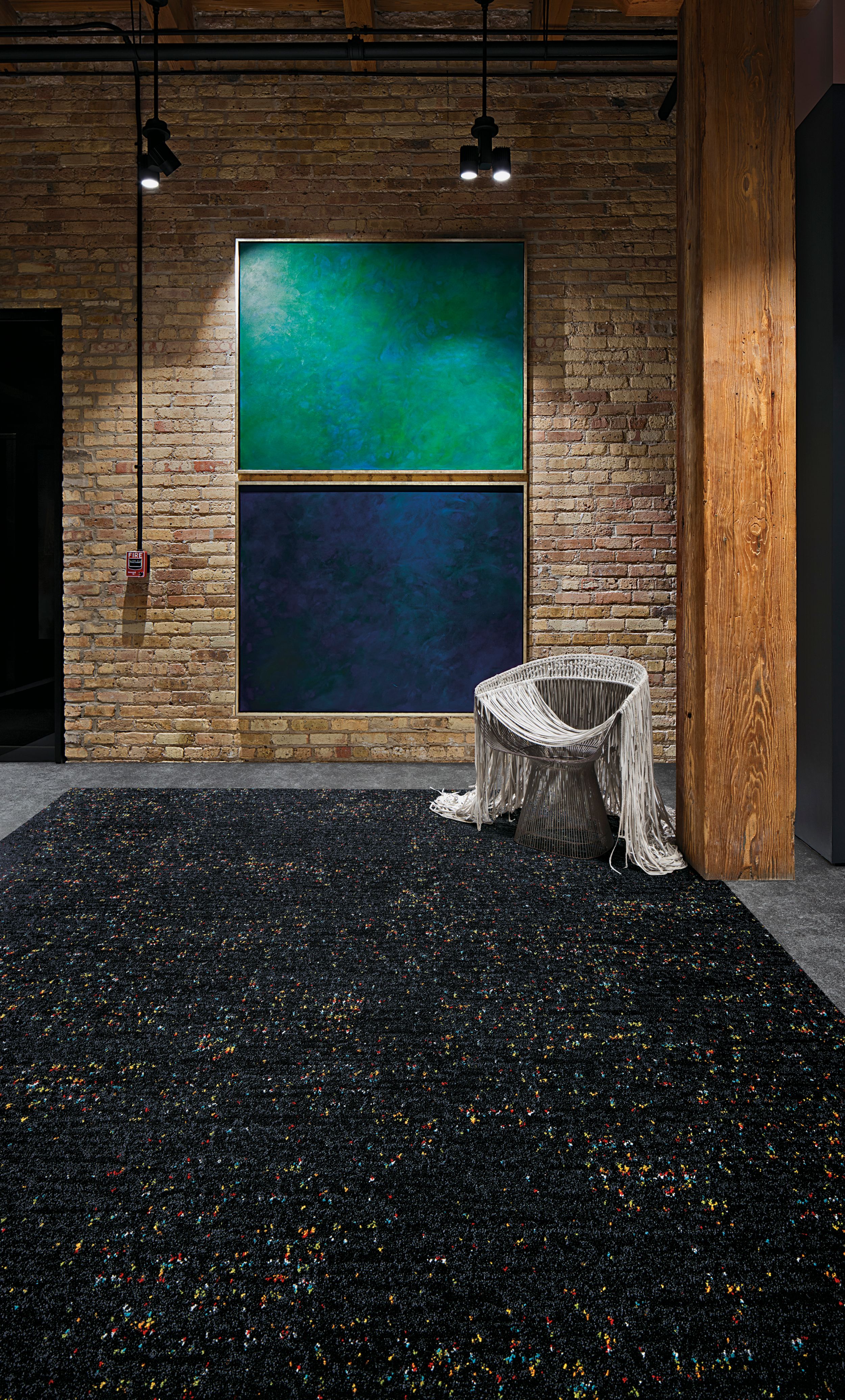 image Interface Step Aside and Walk of Life carpet tile in common area with art numéro 3